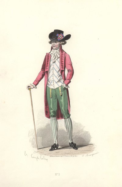 Dandy, era Marii Antoniny. autorstwa Francois Claudius Compte Calix