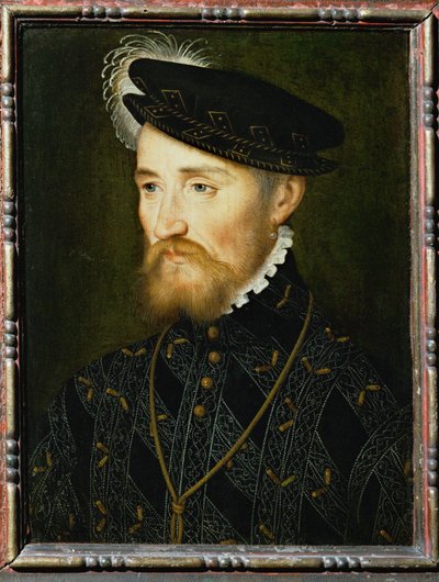 Francois de Lorraine, książę Guise ... autorstwa François Clouet
