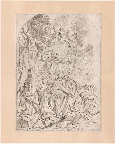 Wniebowstąpienie Chrystusa autorstwa Francois Collignon
