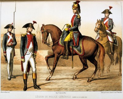 Legion Generalny Policji autorstwa Francois Cudet