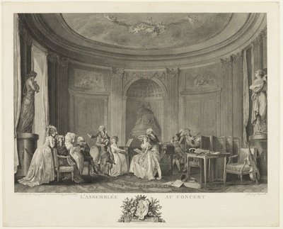 Koncert autorstwa Francois Dequevauviller