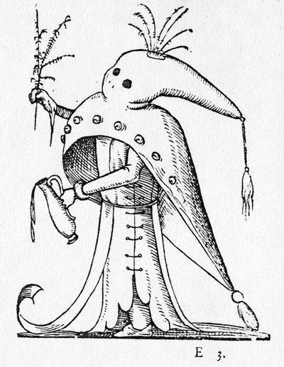 Ilustracja z „Humorystycznych snów Pantagruela” Francois Desprez, wydanej w 1565 r. autorstwa Francois Desprez
