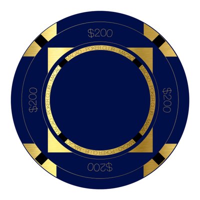 PokerChip , 2015, cyfrowy, autorstwa Francois Domain