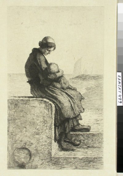 Dzieciństwo marynarza autorstwa Francois Feyen Perrin