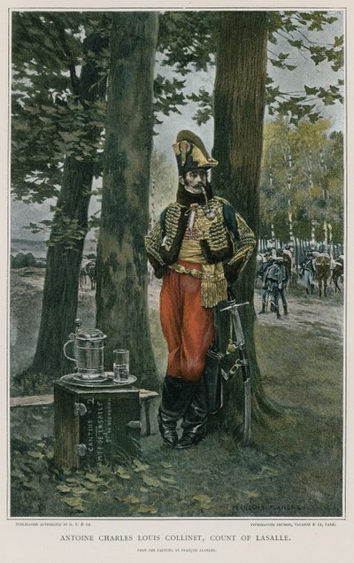 Antoine Charles Louis Collinet autorstwa Francois Flameng