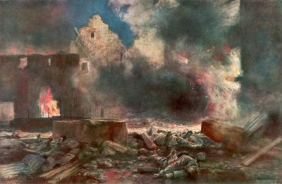 Farma Lessard, między Marizy i Neuilly Saint Front, Francja, 18 lipca 1918, 1926. autorstwa Francois Flameng