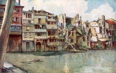 Moza, Verdun, Francja, czerwiec 1916, 1926. autorstwa Francois Flameng
