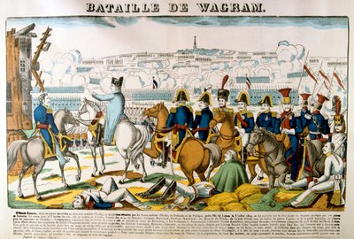 Bitwa pod Wagram, 1809, c1835 autorstwa Francois Georgin