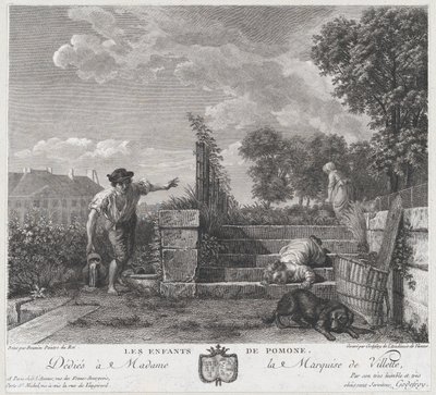 Dzieci Pomony, 1778. autorstwa Francois Godefroy