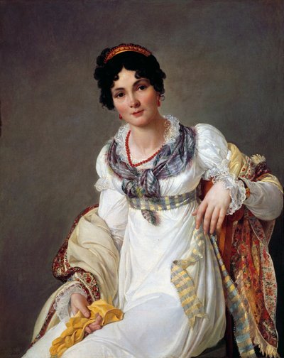 Portret Kobiety autorstwa Francois Henri Mulard