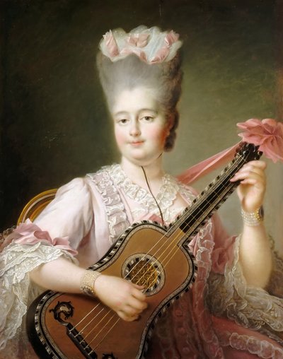 Marie Clotilde z Francji 1759-1802, królowa Sardynii autorstwa Francois Hubert Drouais