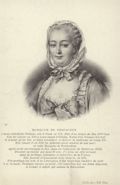Markiza Pompadour autorstwa Francois Hubert Drouais