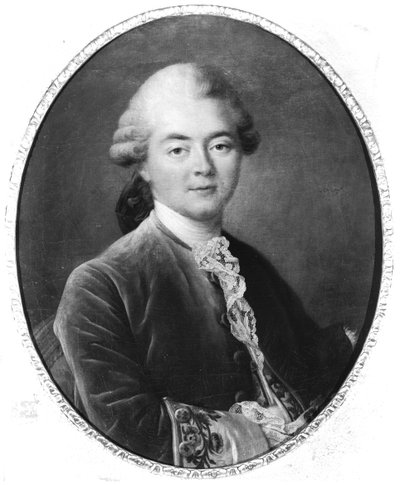 Portret młodego dżentelmena, 1769 autorstwa Francois Hubert Drouais