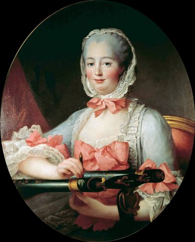 Portret markizy de Pompadour 1721-1764, c. 1763. autorstwa Francois Hubert Drouais
