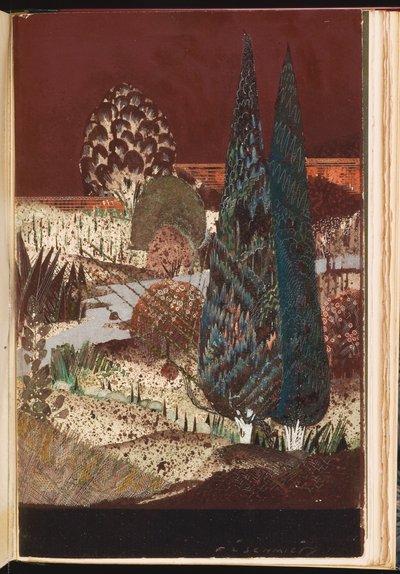 Ilustracja z „Pieśni nad pieśniami” autorstwa Francois Louis (after) Schmied