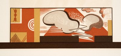 Ilustracja graficzna z Prométhée Enchaîné autorstwa Ajschylosa, wyd. 1941 (druk szablonowy) autorstwa Francois Louis Schmied