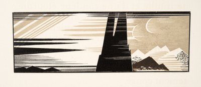 Ilustracja graficzna z Prométhée Enchaîné autorstwa Ajschylosa, wyd. 1941 (druk szablonowy) autorstwa Francois Louis Schmied