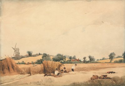 Żniwny autorstwa Francois Louis Thomas Francia