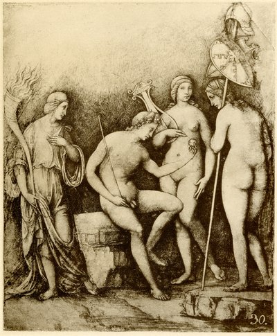 Wyrok Paryża autorstwa Francois Louis Thomas Francia