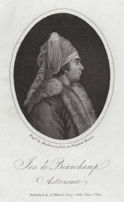 Pierre Joseph de Beauchamp autorstwa Francois Marie Rosset