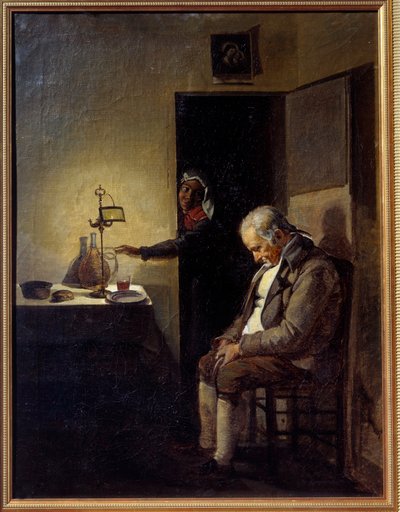 Obraz snu Francois Marius Granet (1775-1849) XIX w. Aix en Provence, Musee Granet autorstwa Francois Marius Granet