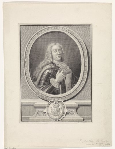 Portret Dimitrie Cantemir (1673-1723) autorstwa Francois Morellon la Cave