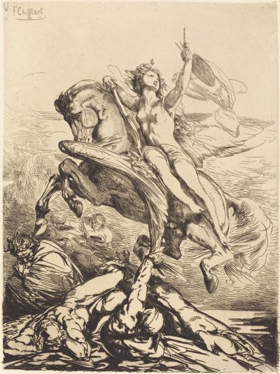 Geniusz Sztuki autorstwa Francois Nicolas Chifflart