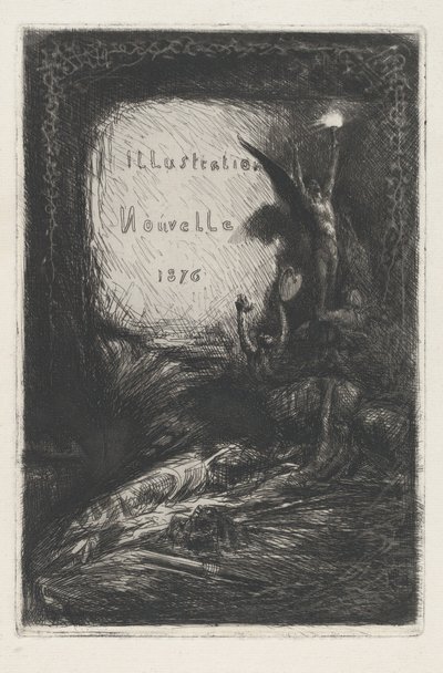 Nowa ilustracja, 1876. autorstwa Francois Nicolas Chifflart