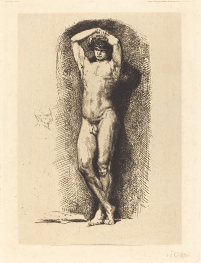 Akademia męska autorstwa Francois Nicolas Chifflart