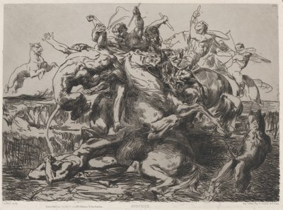 Niespodzianka, XIX wiek. autorstwa Francois Nicolas Chifflart