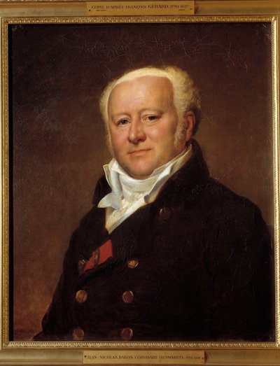 Portret barona Jean Nicolas Corvisart-Desmaretz (Corvisart Desmaretz autorstwa Baron François Pascal Simon Gérard