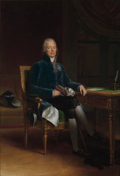 Portret Charlesa-Maurice de Talleyrand-Périgord autorstwa Baron François Pascal Simon Gérard