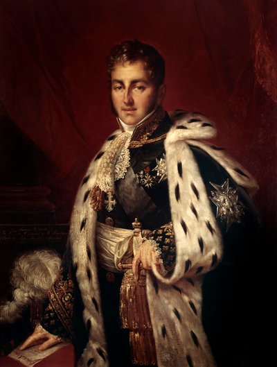 Portret Julesa de Polignaca autorstwa Baron François Pascal Simon Gérard