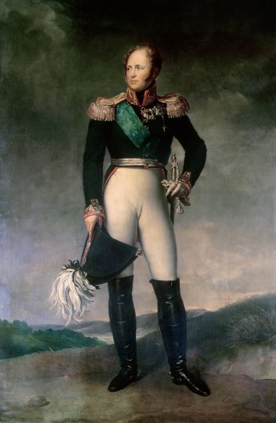 Aleksander I z Rosji autorstwa Francois Pascal Simon Gerard