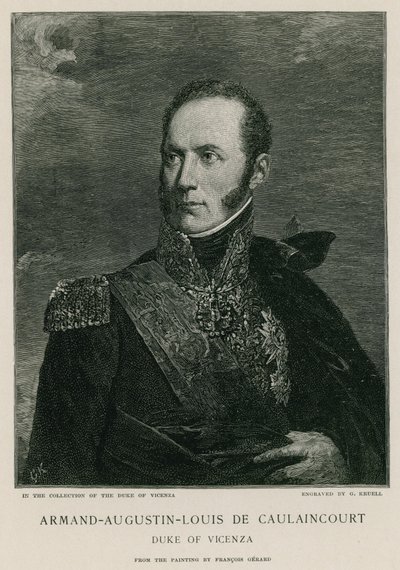 Armand-Augustin-Louis de Caulaincourt autorstwa Francois Pascal Simon Gerard