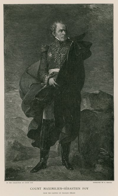 Hrabia Maximilien-Sebastien Foy autorstwa Francois Pascal Simon Gerard