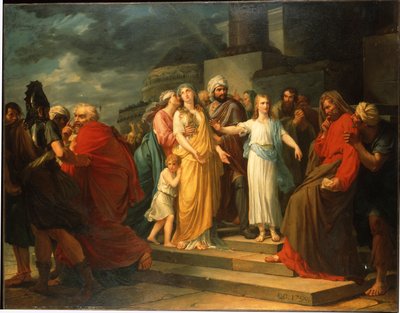 Daniel udowadniający niewinność Zuzanny autorstwa Francois Pascal Simon Gerard