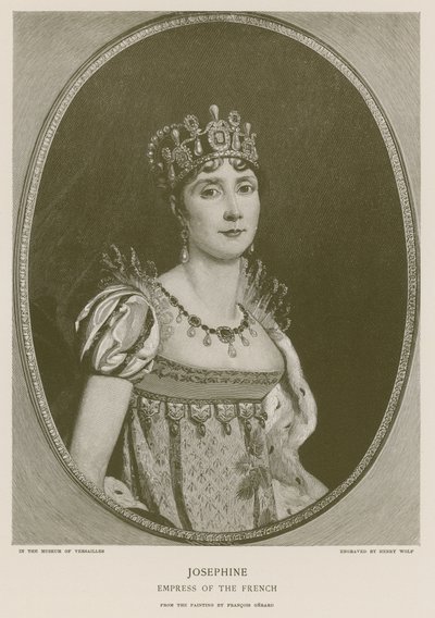 Józefina, Cesarzowa Francuzów autorstwa Francois Pascal Simon Gerard