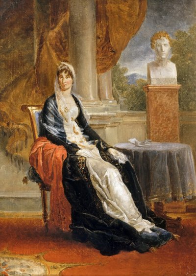 Maria Letizia Buonaparte, z domu Ramolino 1750-1836 autorstwa Francois Pascal Simon Gerard