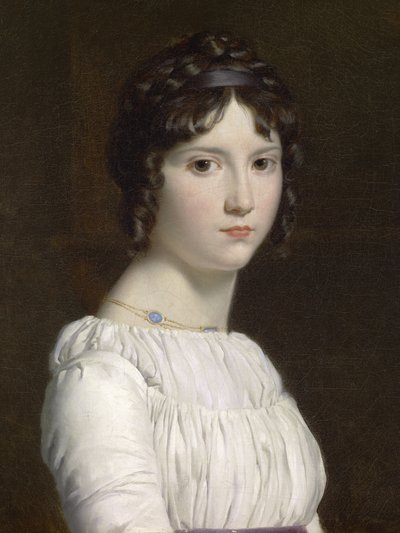 Portret Aleksandryny Émilie Brongniart, 1795 autorstwa Francois Pascal Simon Gerard