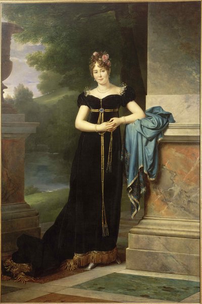 Portret hrabiny Marii Walewskiej 1786-1817, ok. 1930 r. 1810. autorstwa Francois Pascal Simon Gerard