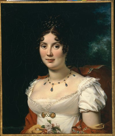 Portret damy autorstwa Francois Pascal Simon Gerard