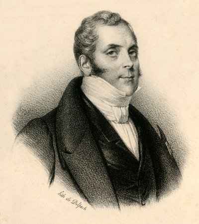 Auber, 1782-1871, ok. 1830. autorstwa Francois Seraphin Delpech