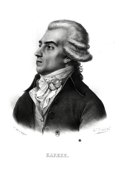 Bertrand Barere de Vieuzac (1755-1841) (rycina) (zdjęcie bw) autorstwa Francois Seraphin Delpech
