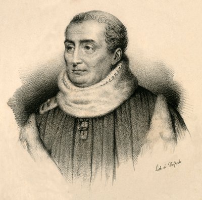 Christophe de Thou, 1508-1582, ok. 1830. autorstwa Francois Seraphin Delpech