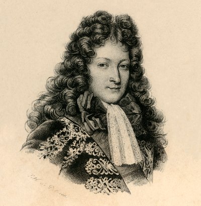 Ludwik Dauphin Syn Ludwika XIV, 1661-1711, c1830. autorstwa Francois Seraphin Delpech