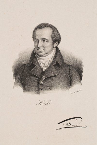 Portret Karla Halle autorstwa Francois Seraphin Delpech