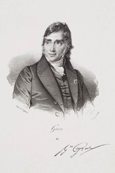 Portret artysty Antoine-Jean Gros autorstwa Francois Seraphin Delpech