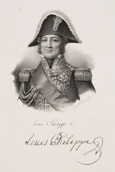 Portret króla Ludwika Filipa autorstwa Francois Seraphin Delpech