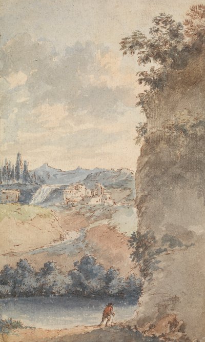 Włoski krajobraz autorstwa Francois Vivares